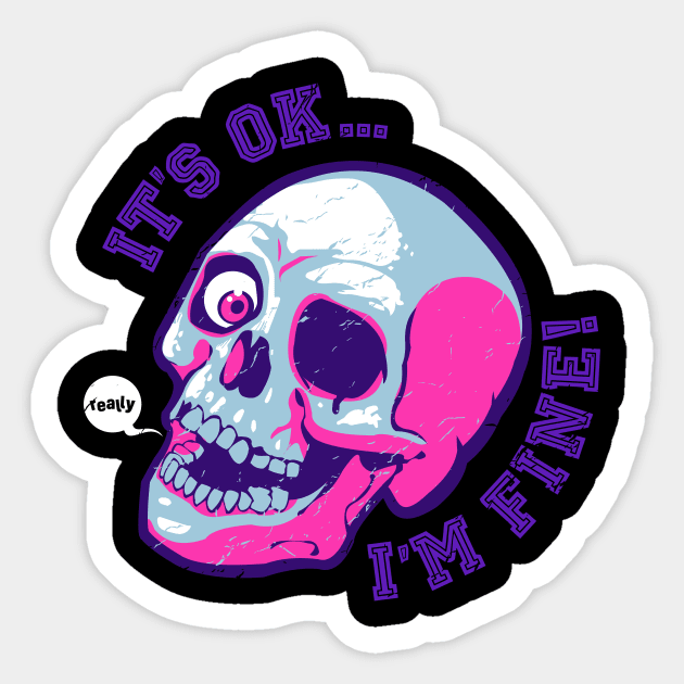 Skull Sticker by dracoimagem